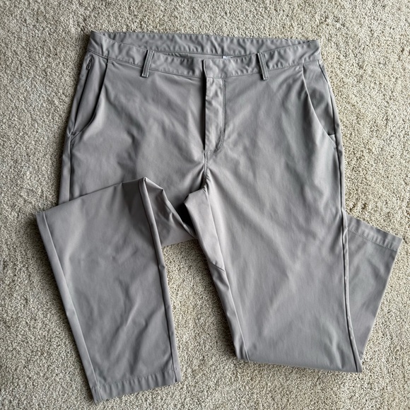 Fabletics Other - Fabletics Men’s Gray Performance Pants 35x30 Athletic Golf Stretch Lightweight